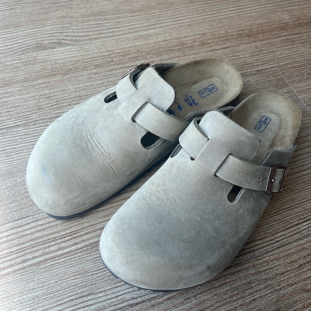 Birkenstock Clog Boston soft footbed size 36